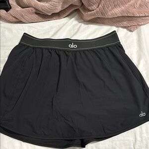 Alo Black Athletic Skirt